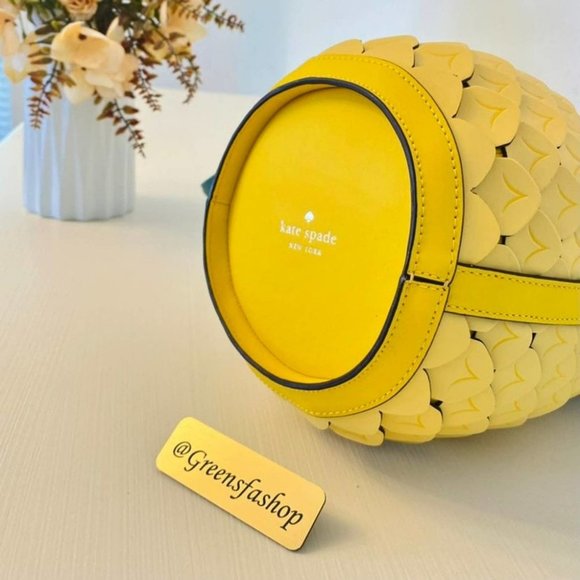 kate spade purse pineapple colada crossbody new - Picture 5 of 10